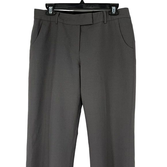 Womens Anne Klein Dress Pants Gray Size 6 Lined wool Bootcut Flare 3586 Tweed - Picture 4 of 9